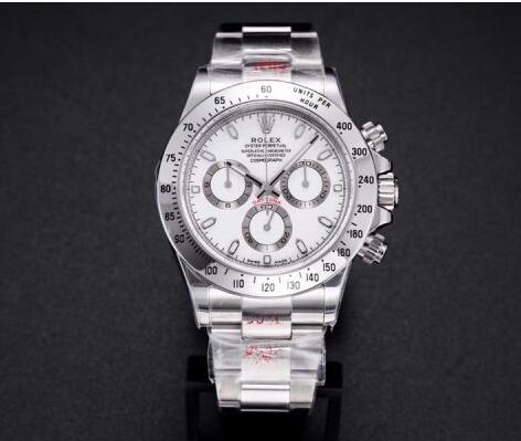 Replica Rolex Cosmograph Daytona White Dial 116520-78590 Copy Watch